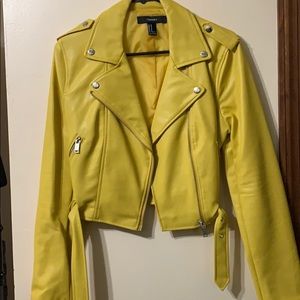 Forever 21 yellow jacket